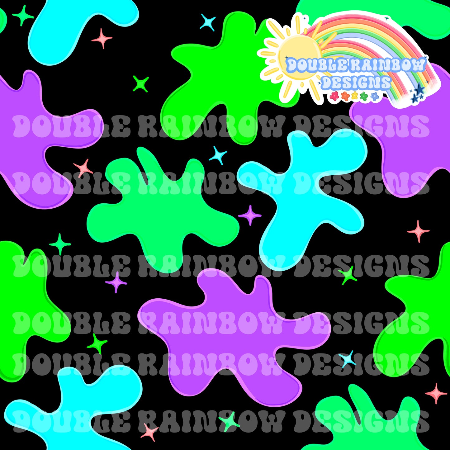 Neon blobs