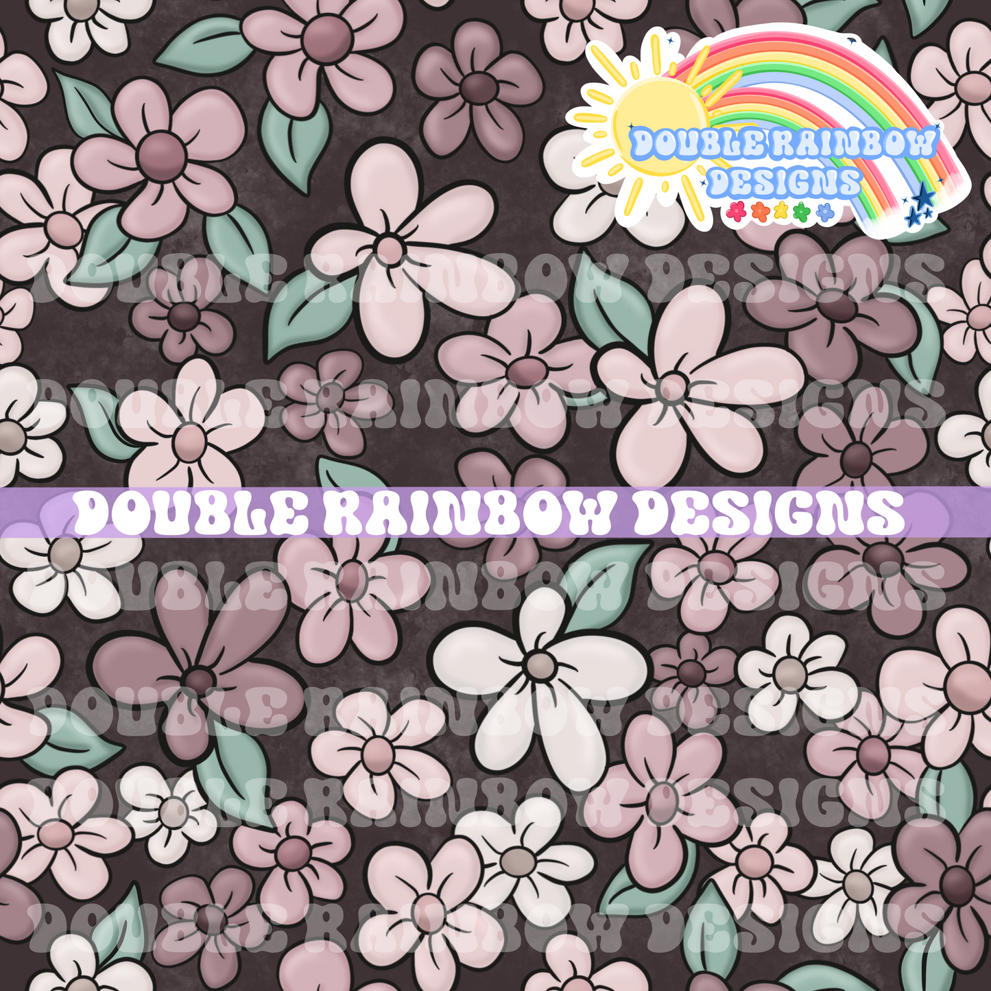 Mauve floral
