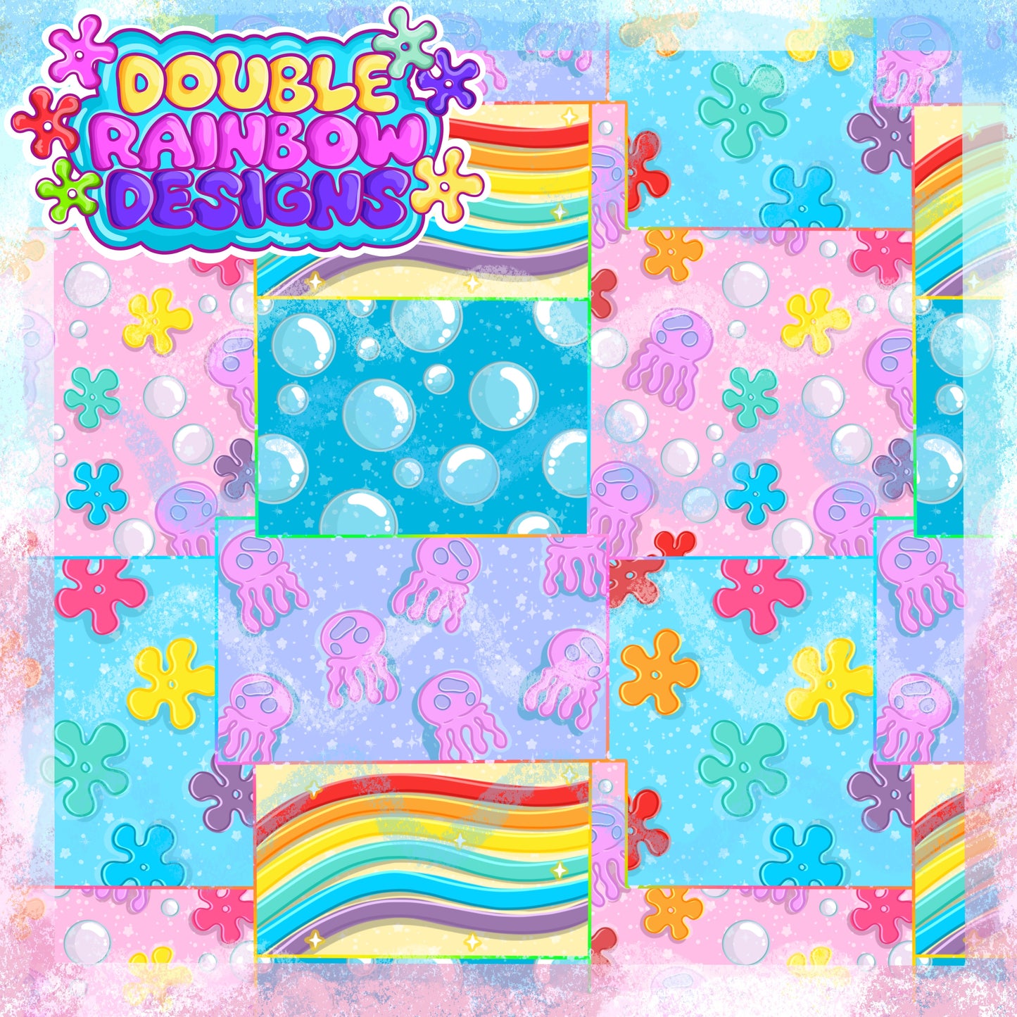 sea patchy floral