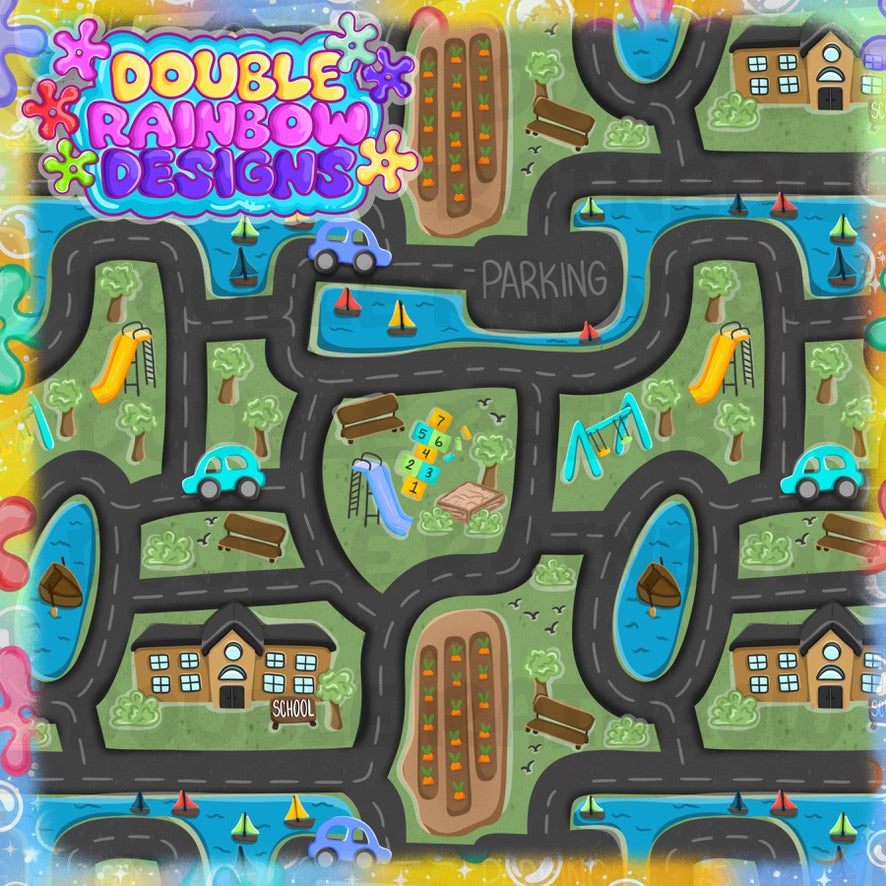 town road map