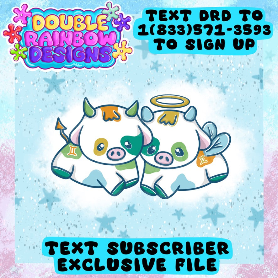 zodiac cow bundles