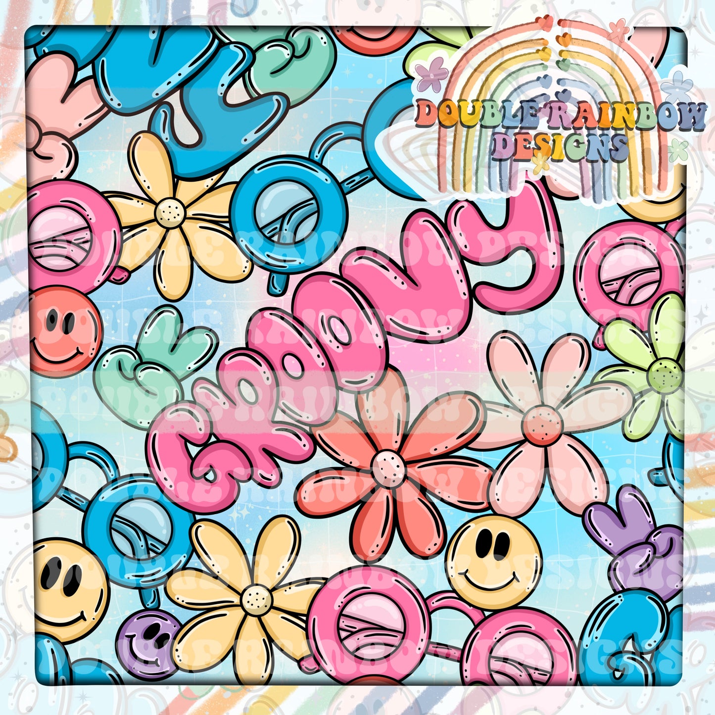 groovy summer floral