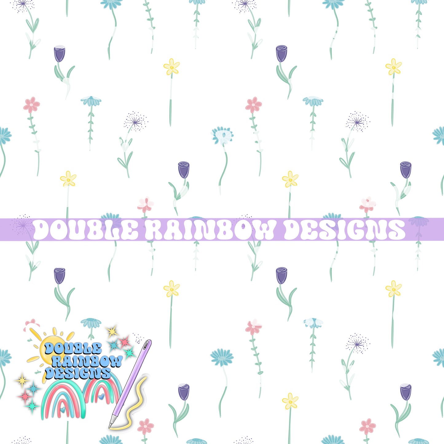 dainty pastel floral