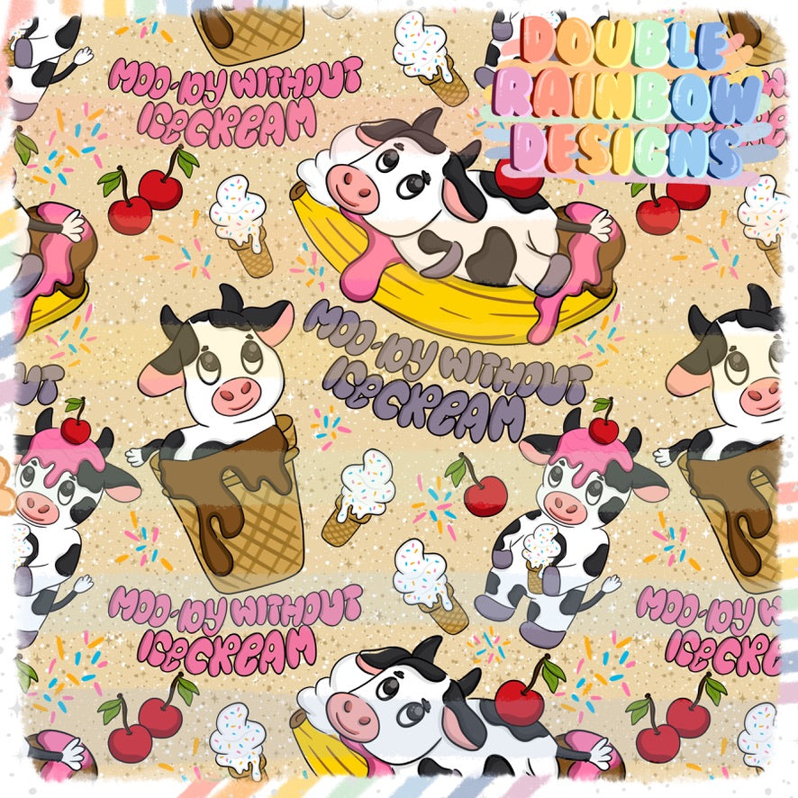 ice cream cow