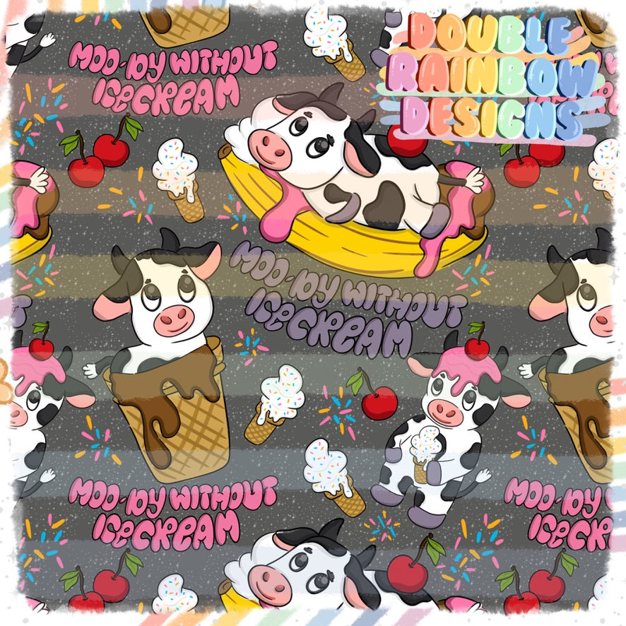 ice cream cow