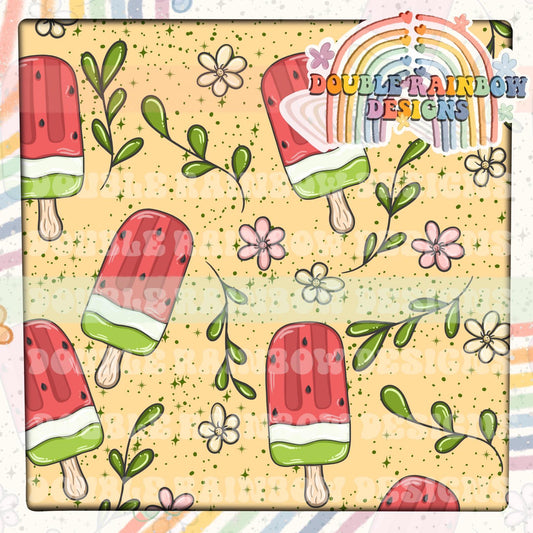 Floral popsicles