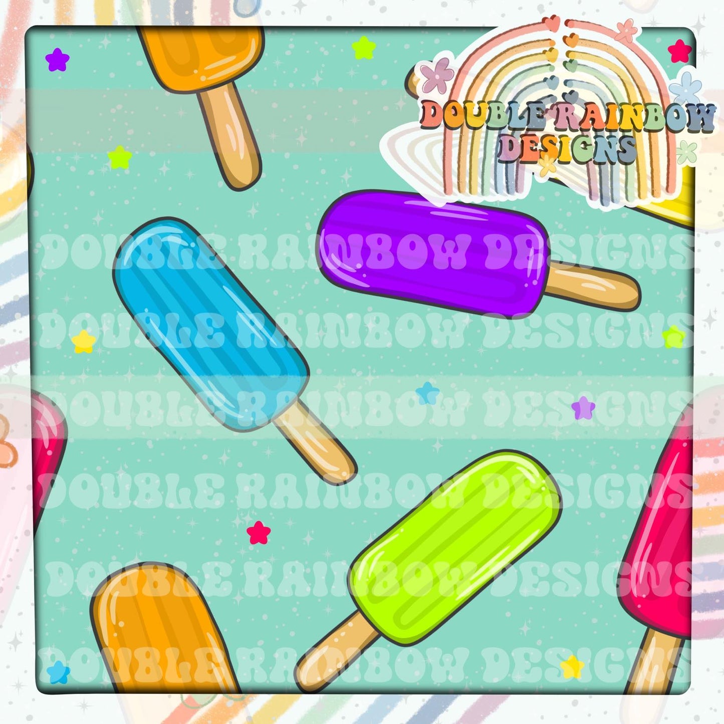 neon popsicles