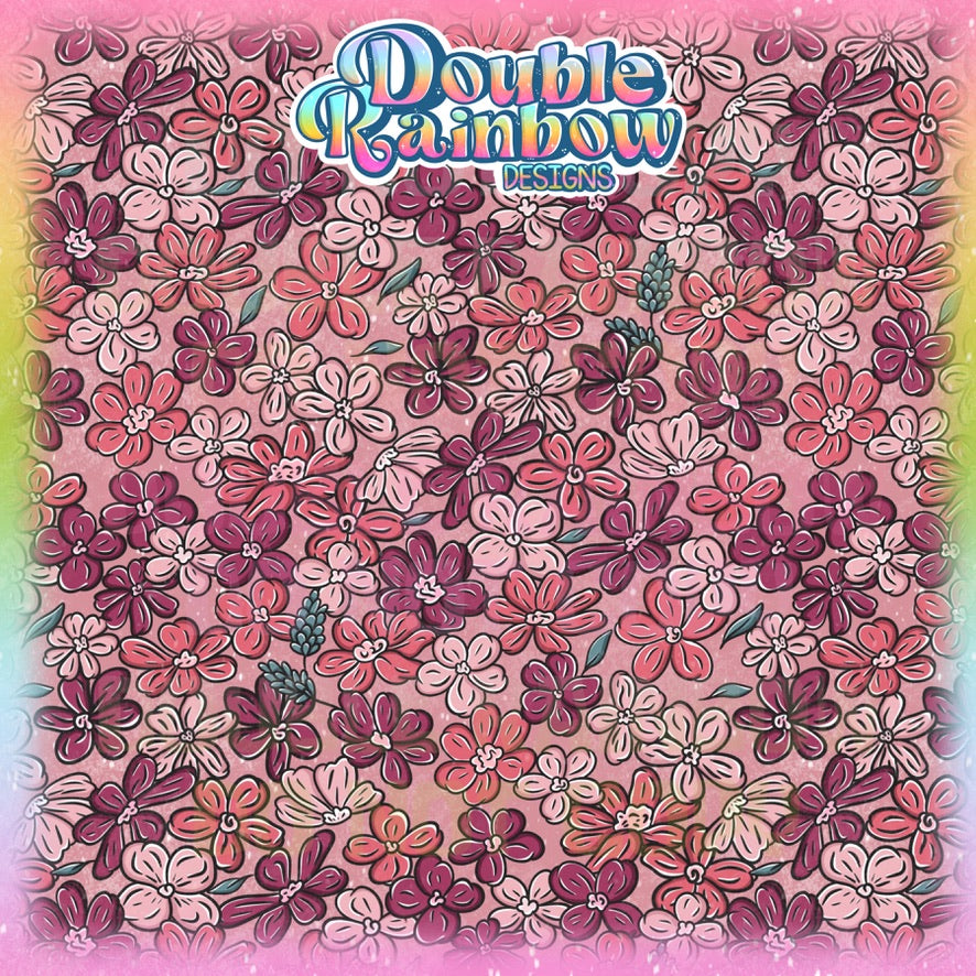 pink floral