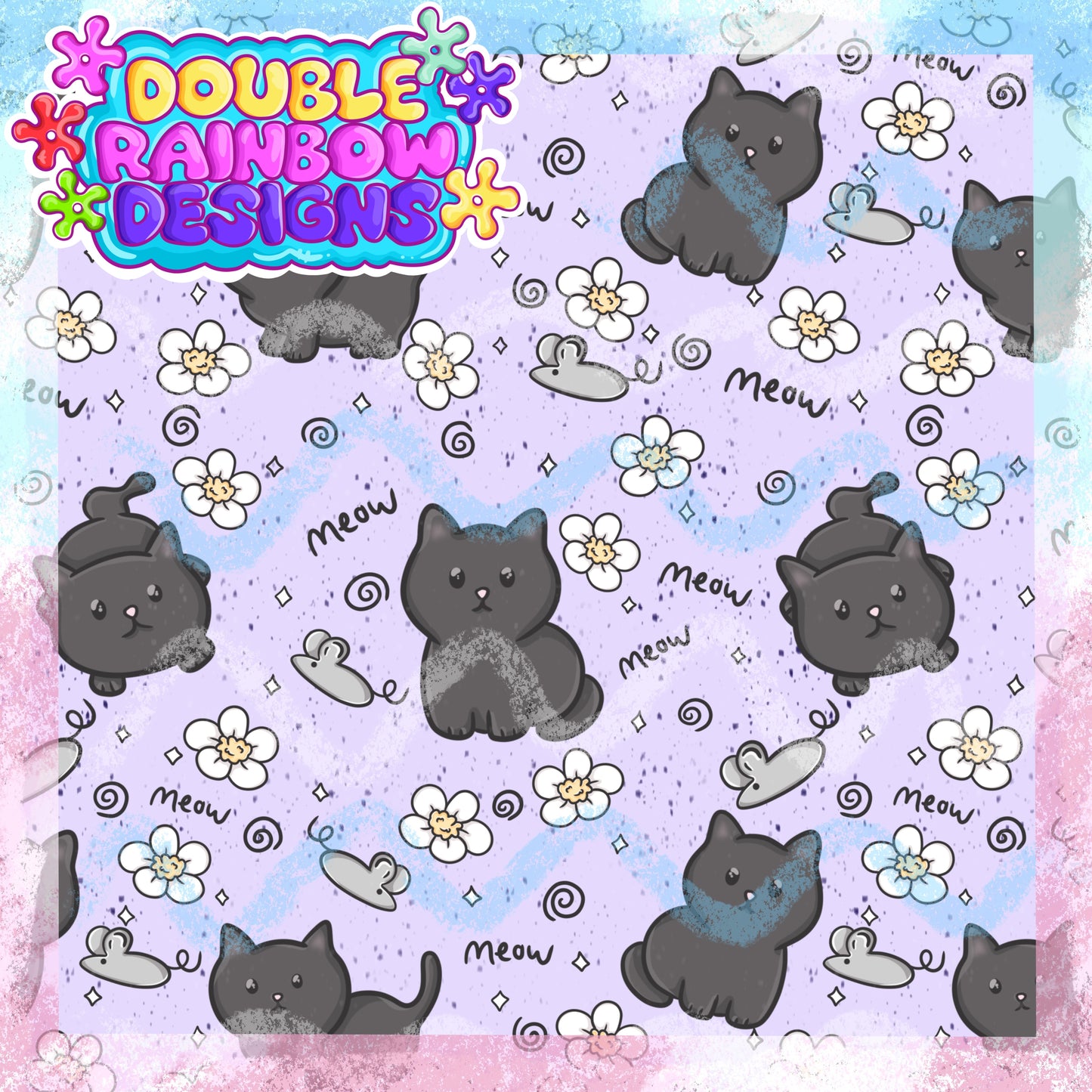 floral cat