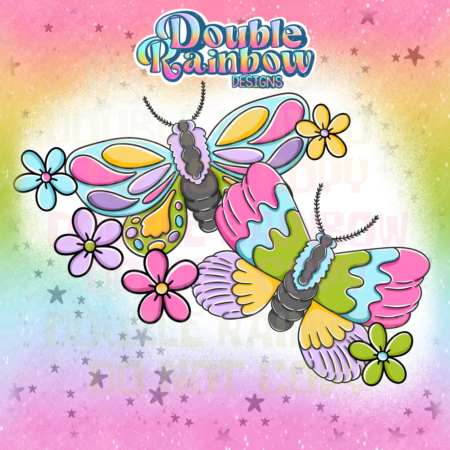 pastel butterfly