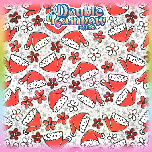 simple santa hats