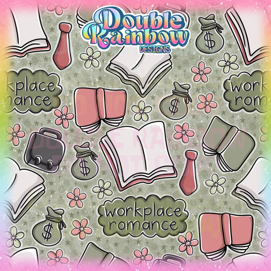 workplace romance doodles