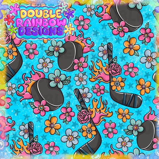 hockey floral