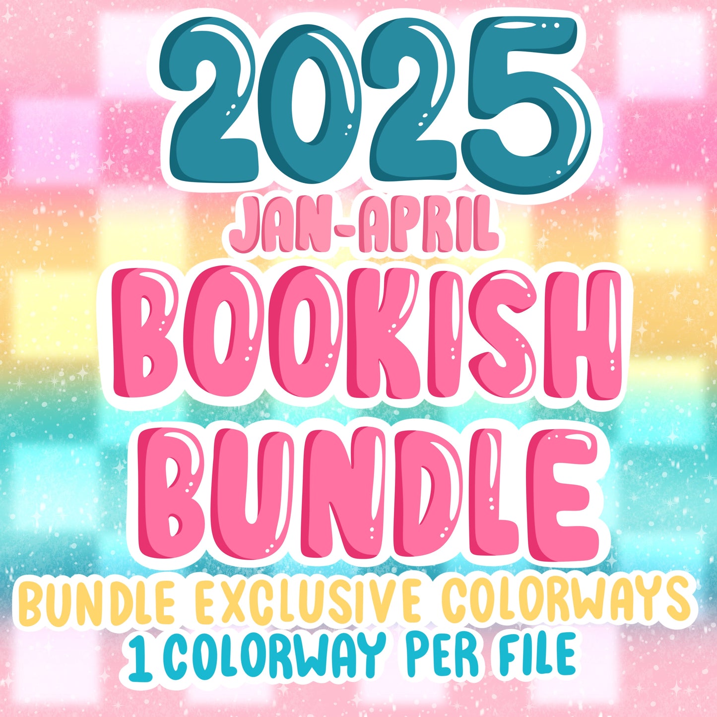 2025 Jan-April bookish bundle exclusive colorways