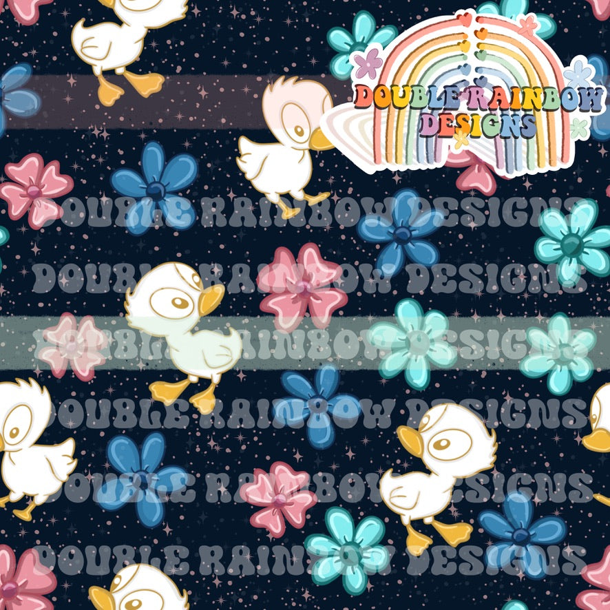 floral duckling
