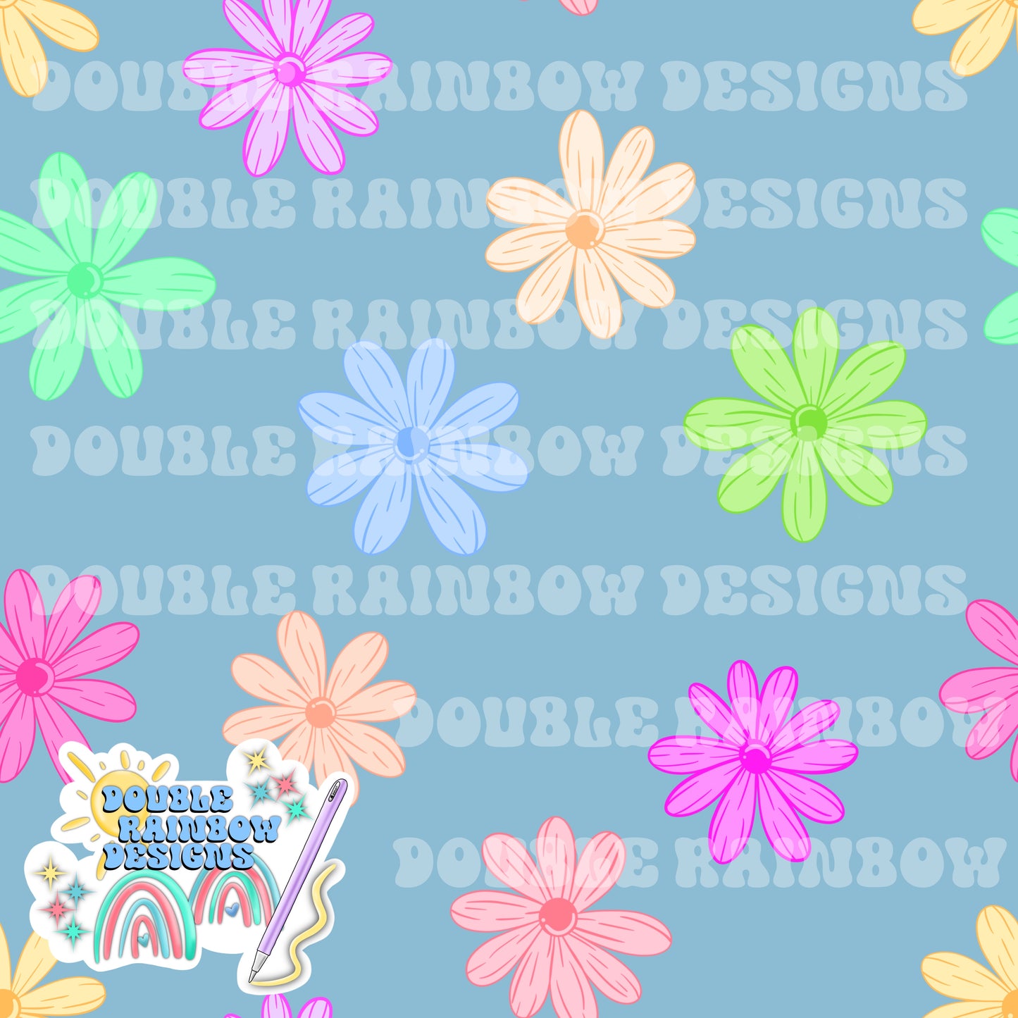 Pastel Daisys