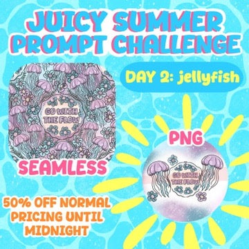 JUICY SUMMER prompt day 2 JELLYFISH