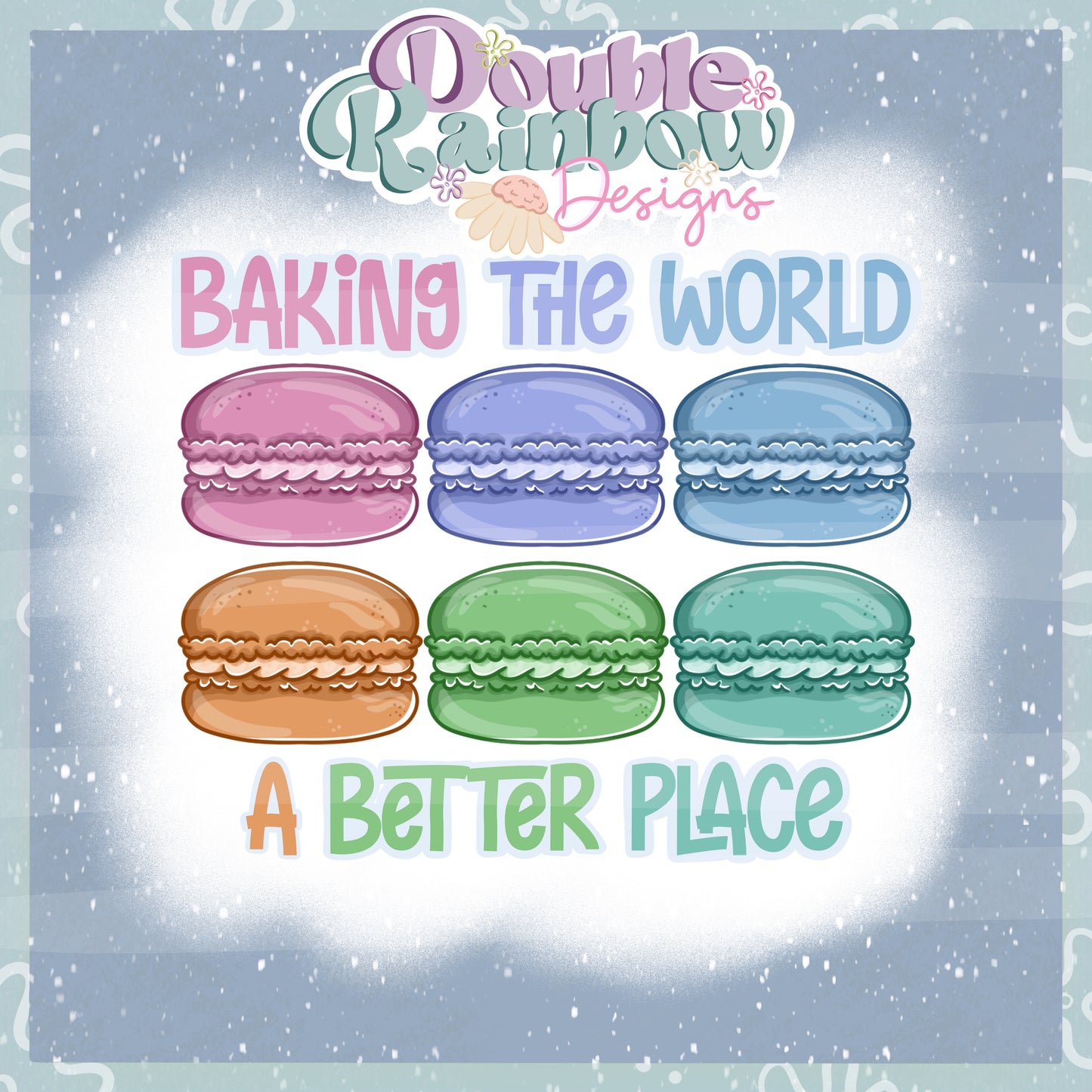 pastel macarons