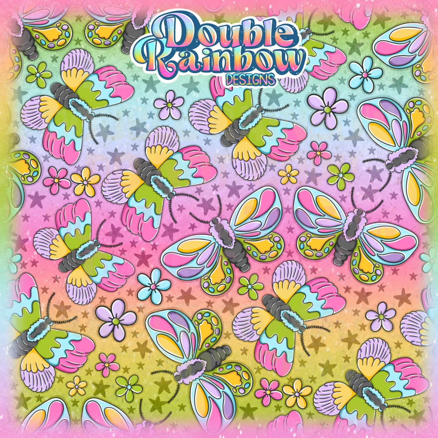 pastel butterfly