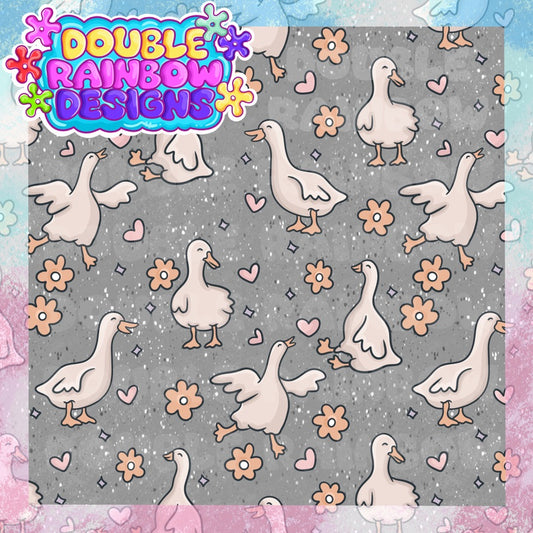 simple goose floral