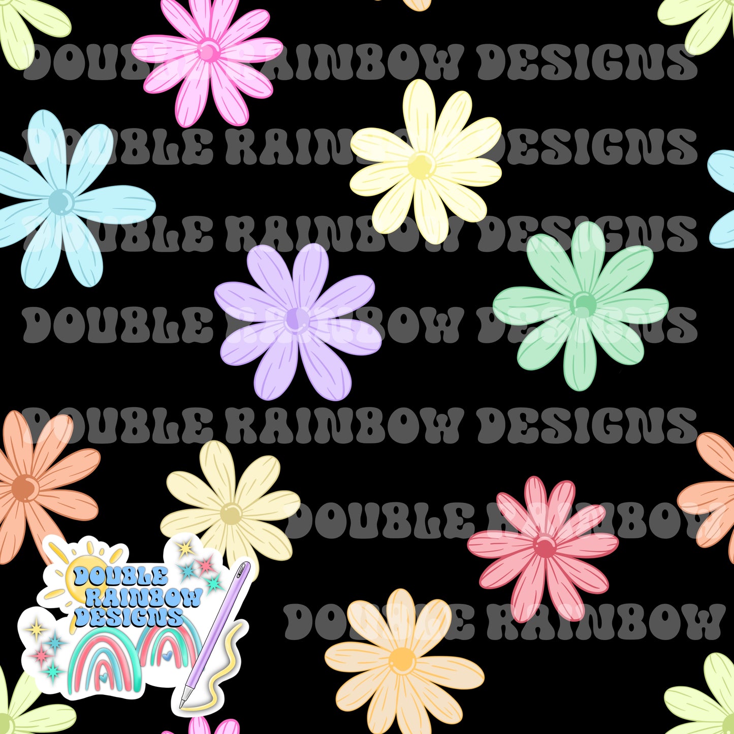 Pastel Daisys