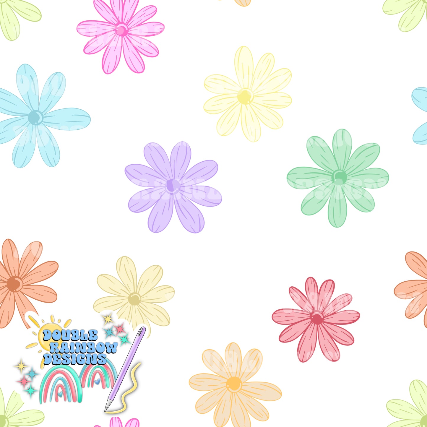 Pastel Daisys