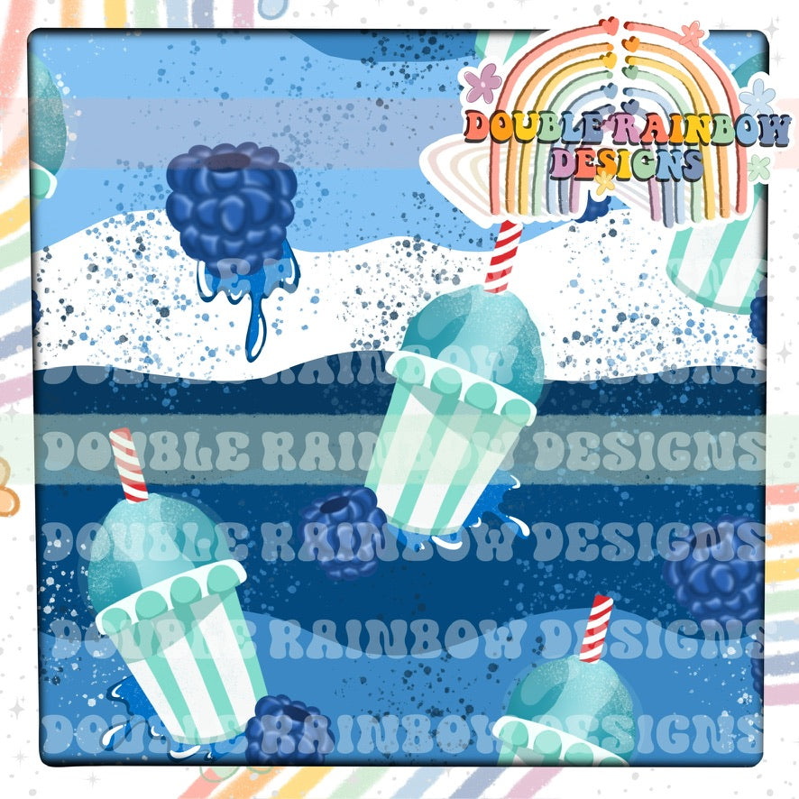 blue slush