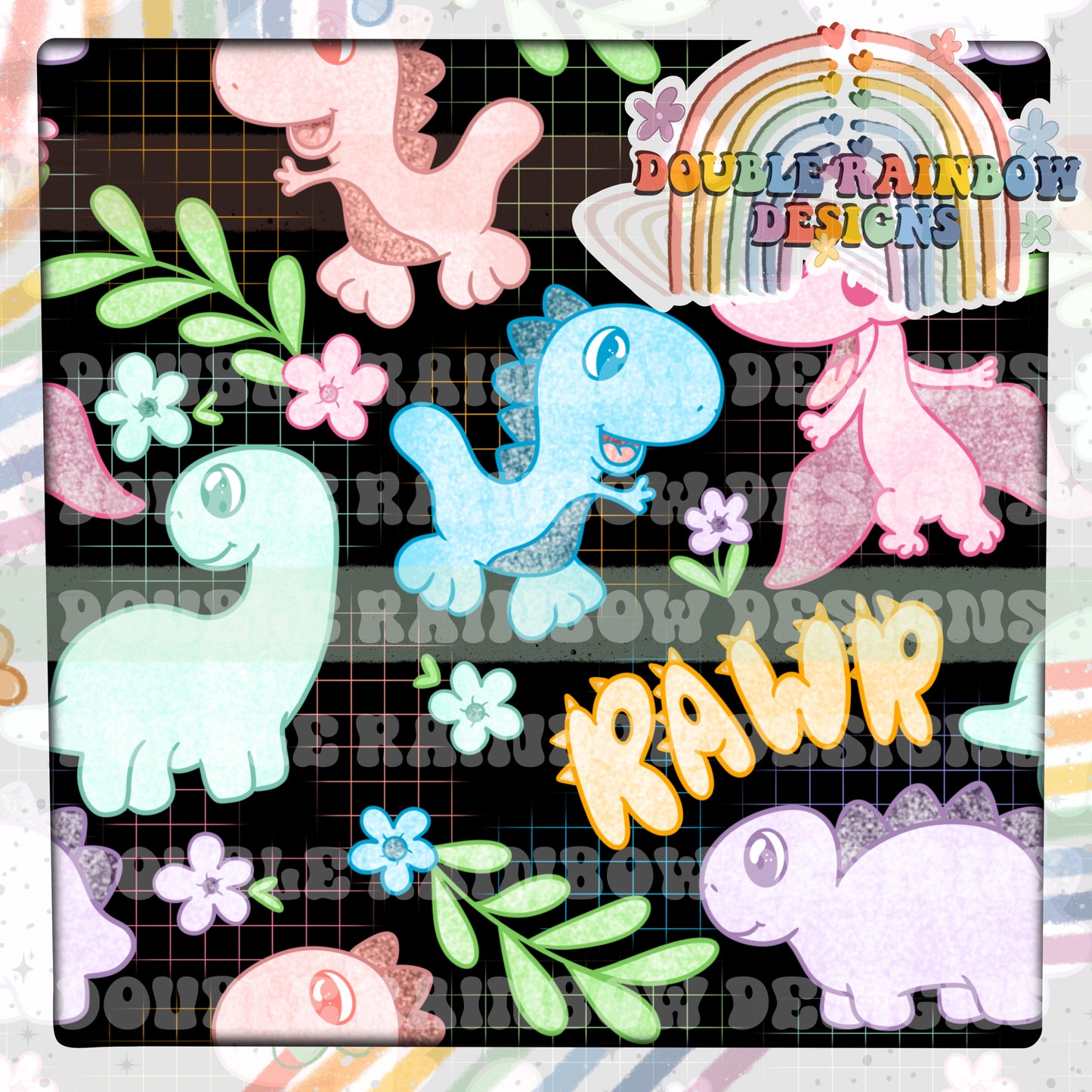 floral dinos