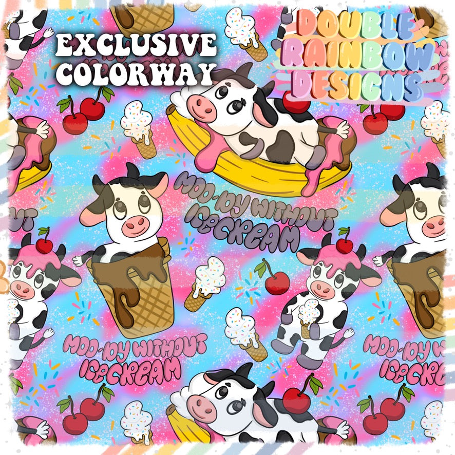 ice cream cow
