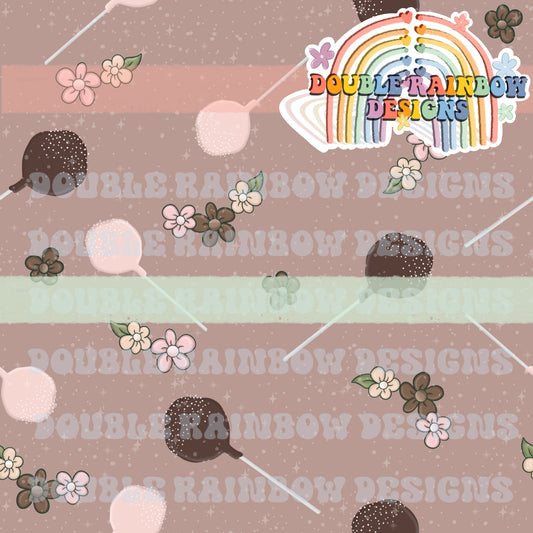 Cake pop floral