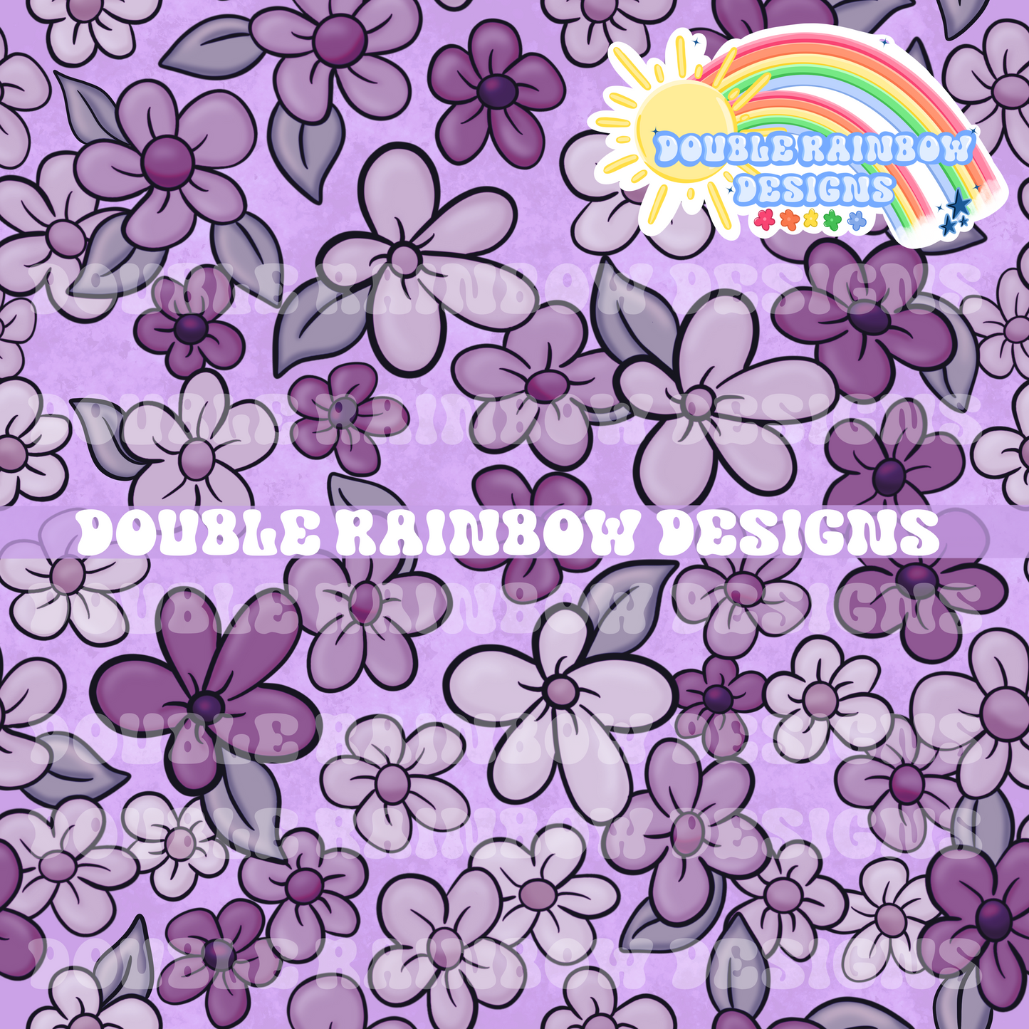 Purple floral