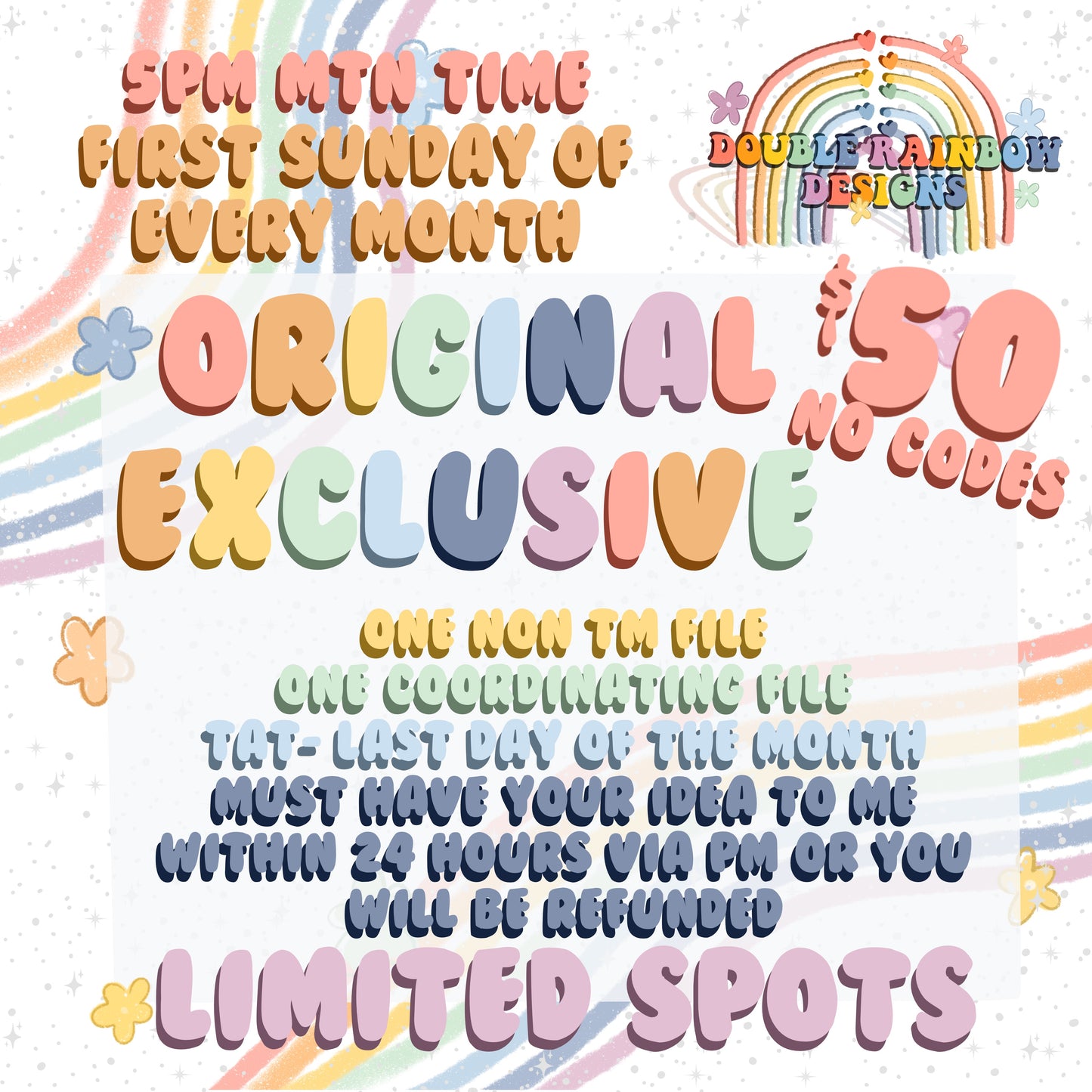Original Exclusive- Monthly Special