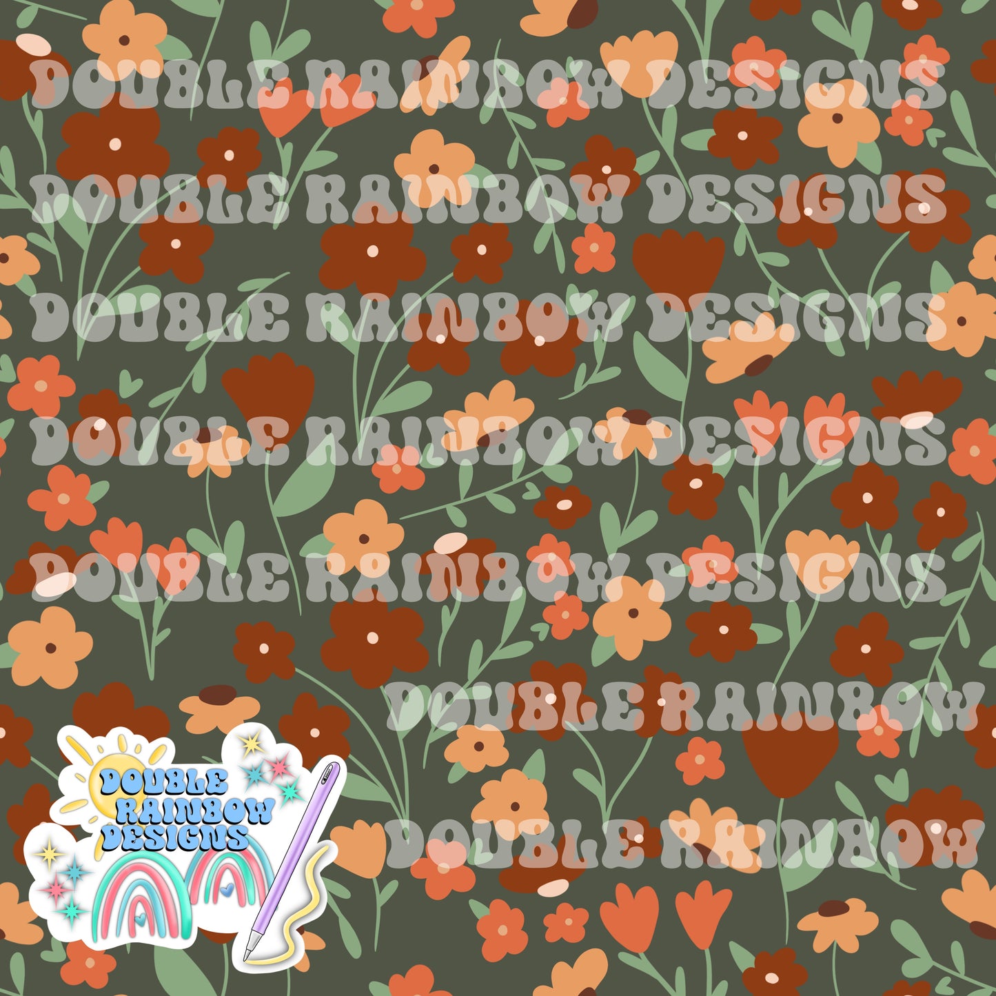 Fall dainty florals