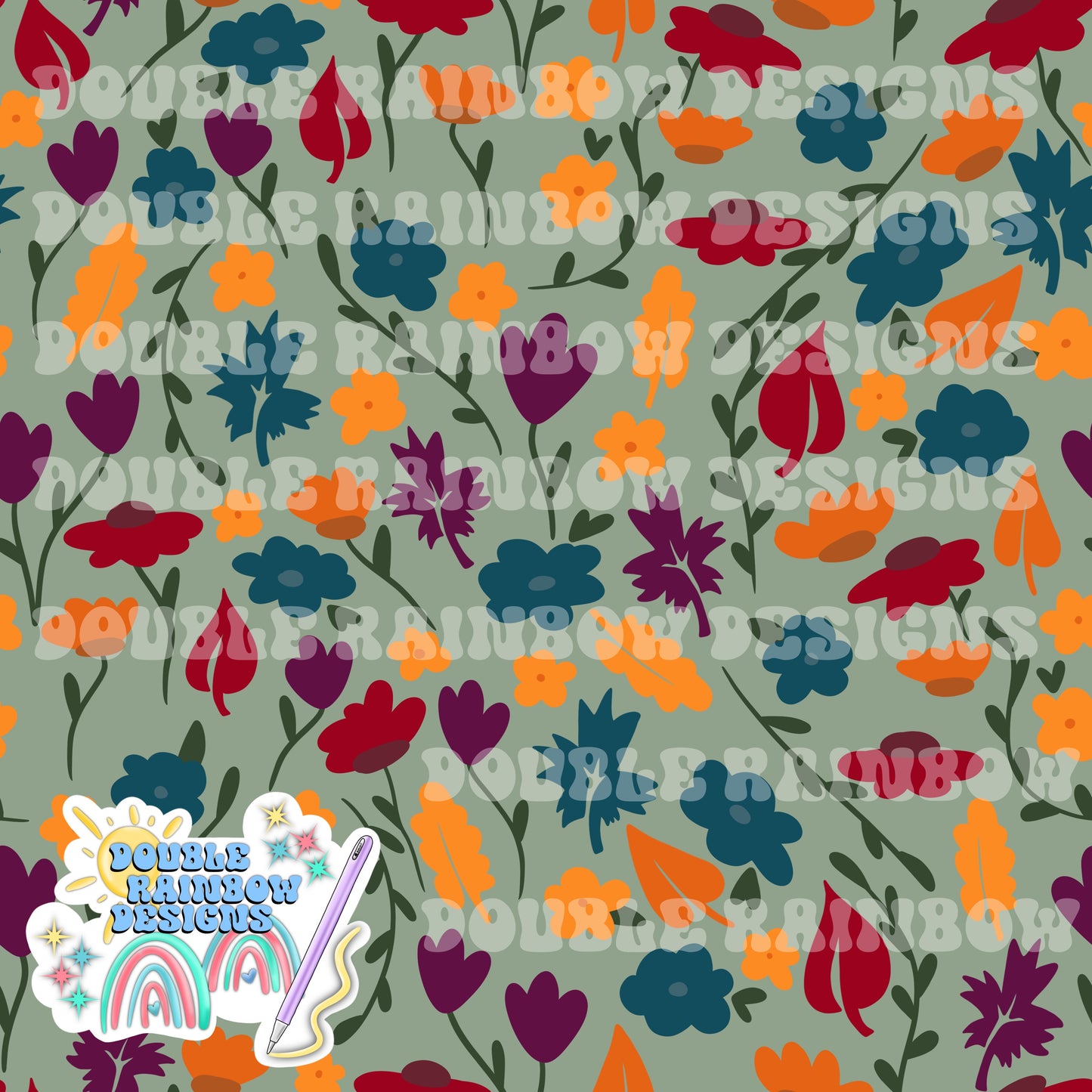 fall leaf florals