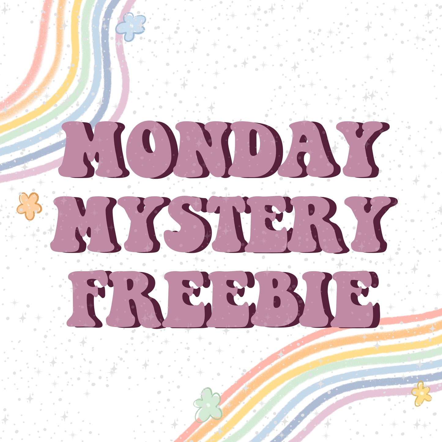 Monday Mystery Freebie