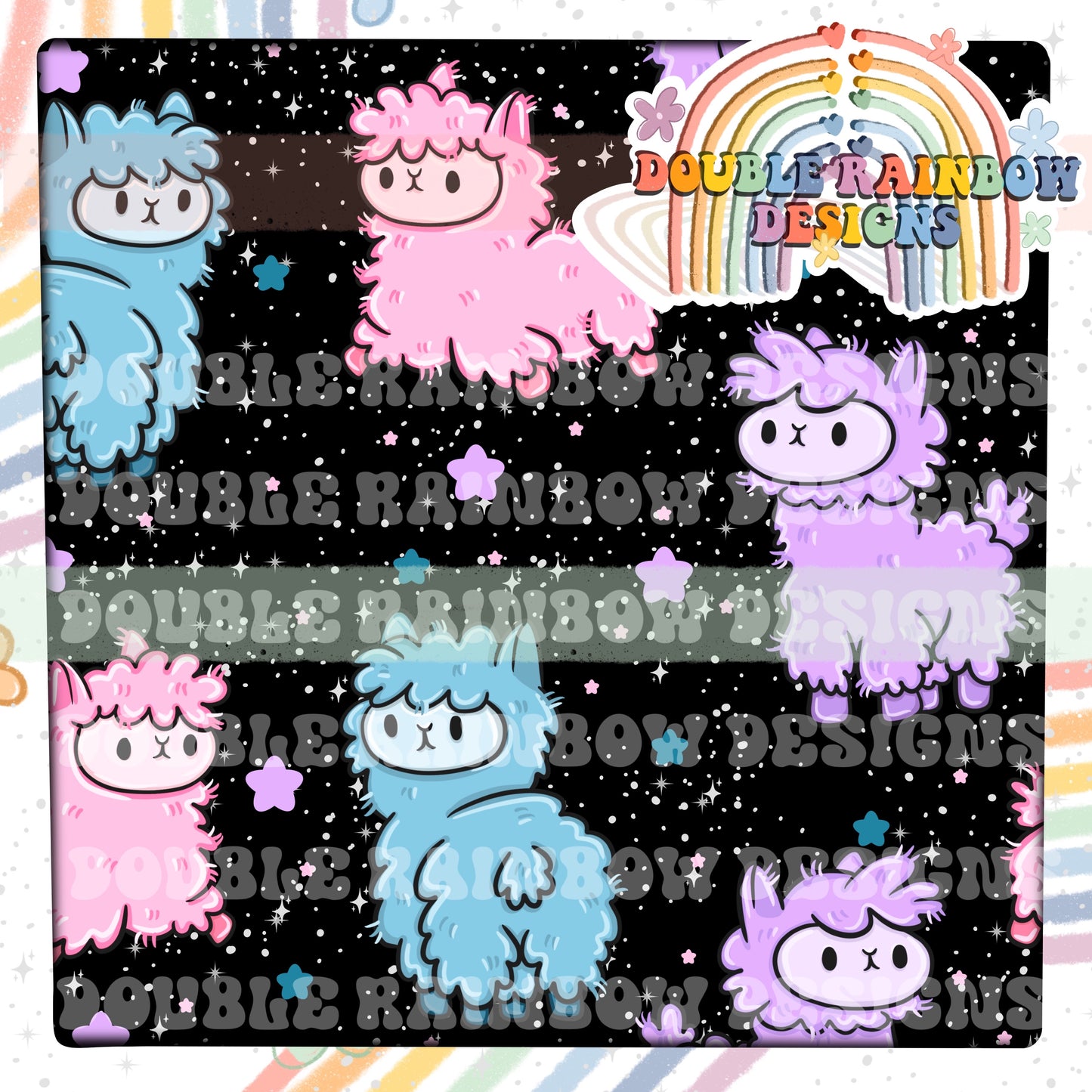 blue alpaca