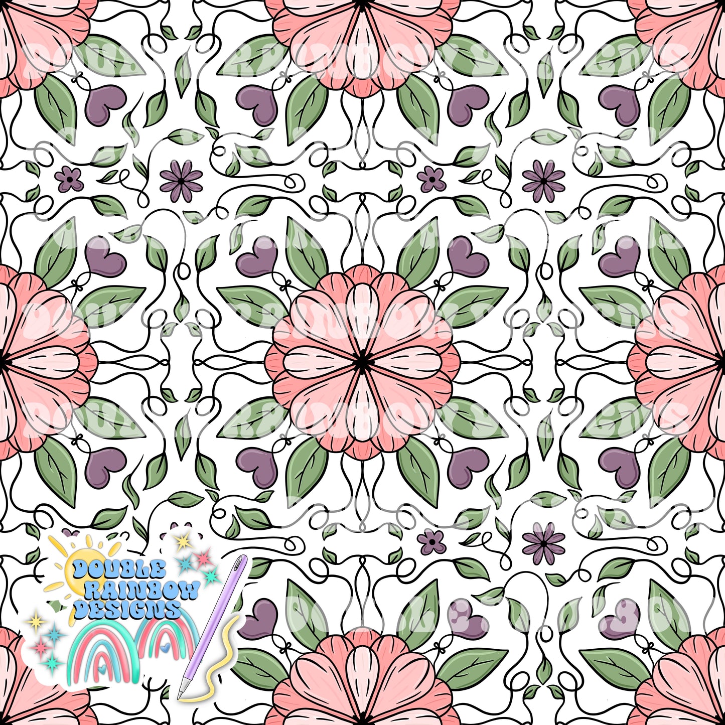 Kaleidoscope floral