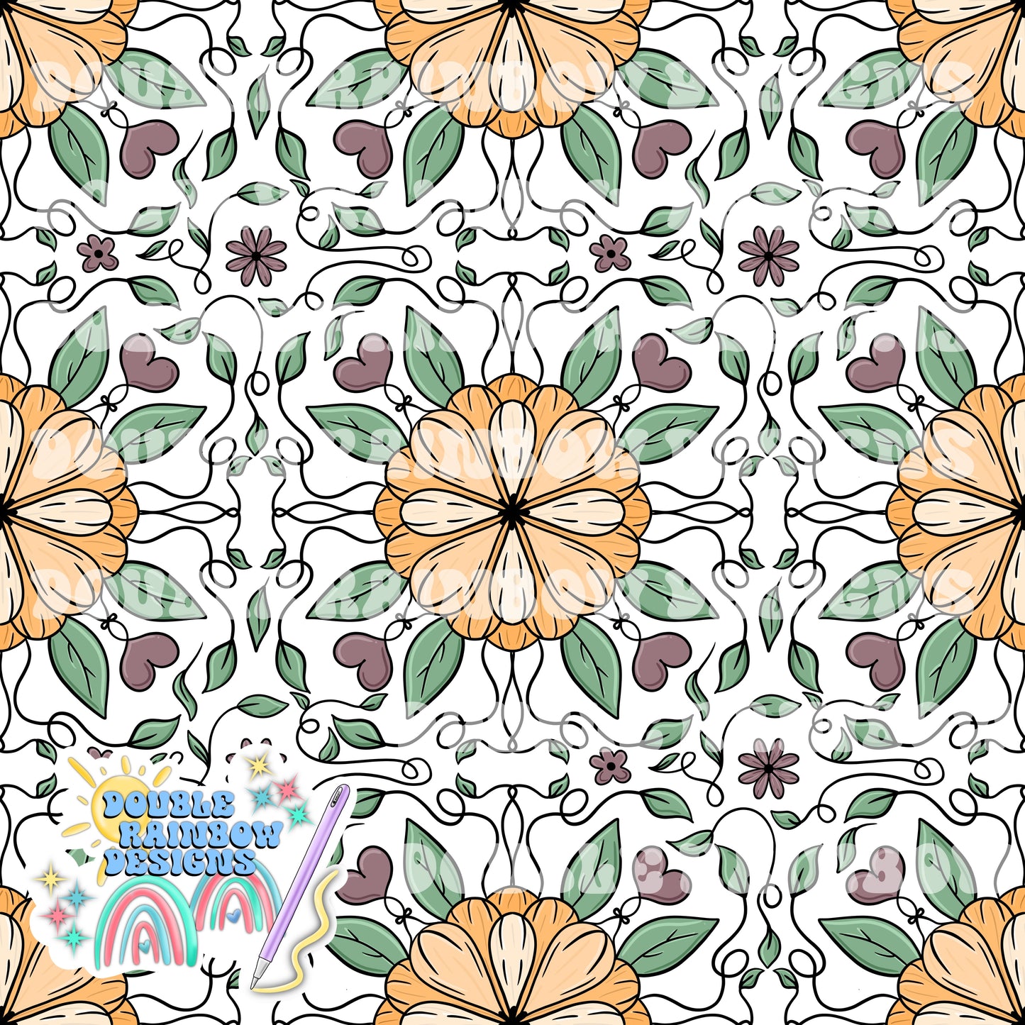 Kaleidoscope floral